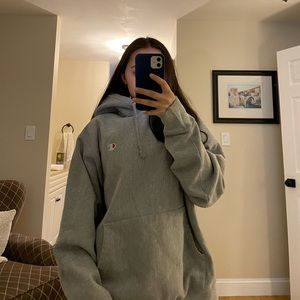 Champion grey hoodie